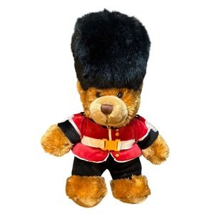 Keel Toys Guardsman Teddy Bear Union Jack UK Soldier England‎ Plush Toy NWT